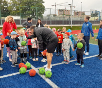 Motýlci - sportování s Viktorkou