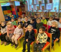 Ptáčci - návštěva knihovny