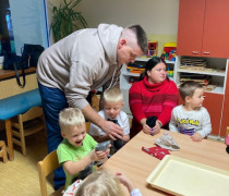 Sluníčka - vánoční tvoření