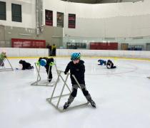 Sovičky - 1.lekce bruslení