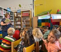 Sovičky - návštěva knihovny 