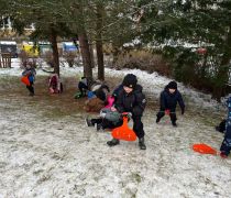 Sovičky, Sluníčka - hry se sněhem